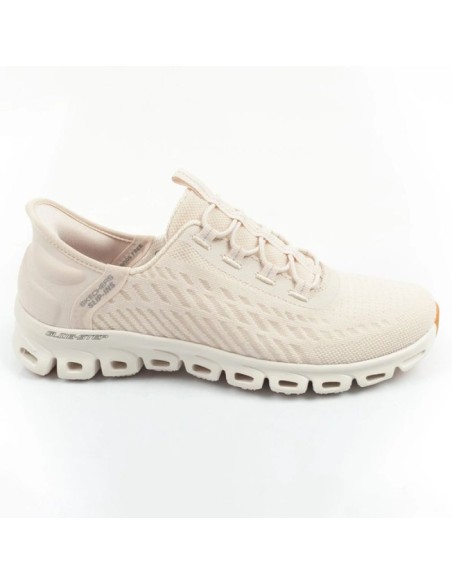 Skechers GlideStep women's sneakers comfortable ecru slipins