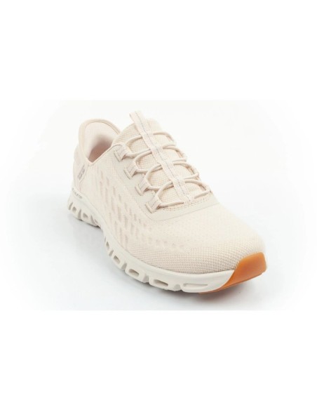 Skechers GlideStep women's sneakers comfortable ecru slipins