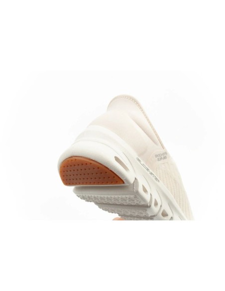 Skechers GlideStep women's sneakers comfortable ecru slipins