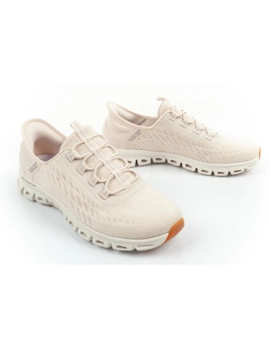 Skechers GlideStep women's sneakers comfortable ecru slipins