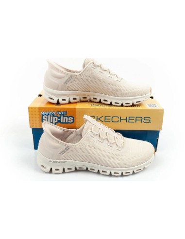 Skechers GlideStep women's sneakers comfortable ecru slipins