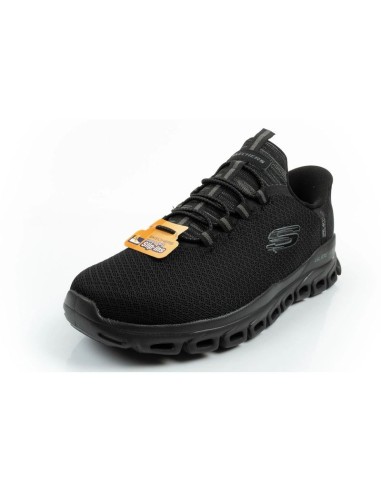 Skechers men's shoes sneakers GlideStep comfortable lightweight SlipIns black