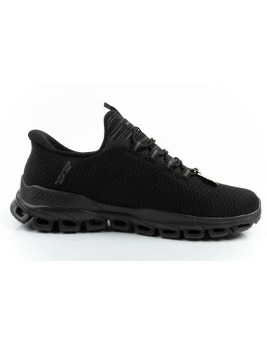 Skechers men's shoes sneakers GlideStep comfortable lightweight SlipIns black