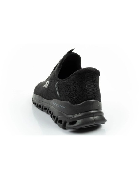 Skechers men's shoes sneakers GlideStep comfortable lightweight SlipIns black