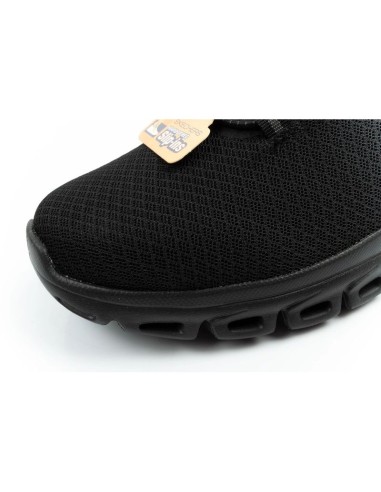 Skechers men's shoes sneakers GlideStep comfortable lightweight SlipIns black