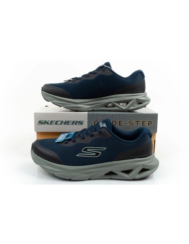 Skechers men's shoes sneakers GlideStep Vortex comfortable navy blue