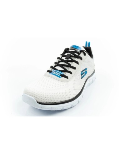 Skechers men's sports shoes TrackRipkent comfortable lightweight fashionable ecru