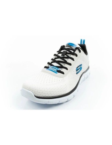 Skechers men's sports shoes TrackRipkent comfortable lightweight fashionable ecru