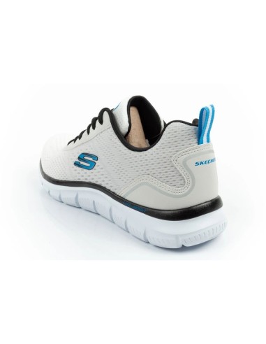 Skechers men's sports shoes TrackRipkent comfortable lightweight fashionable ecru