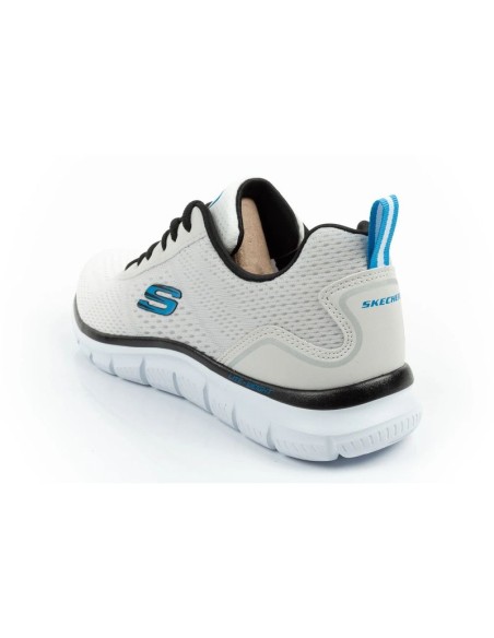 Skechers men's sports shoes TrackRipkent comfortable lightweight fashionable ecru