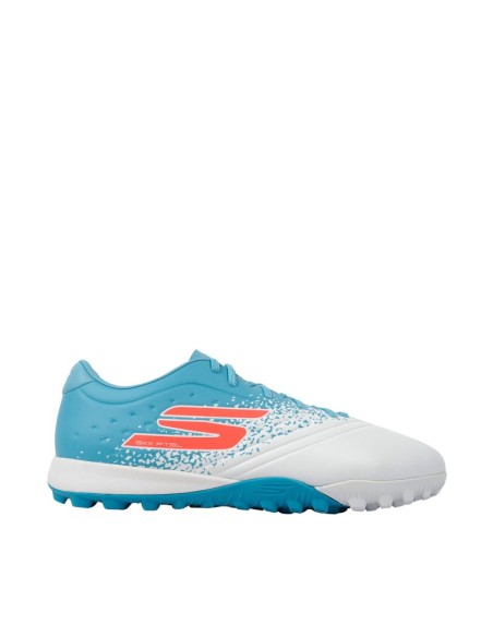 Skechers Razor 15 Academy TF Football Shoes Blue and White 252016 WTQP