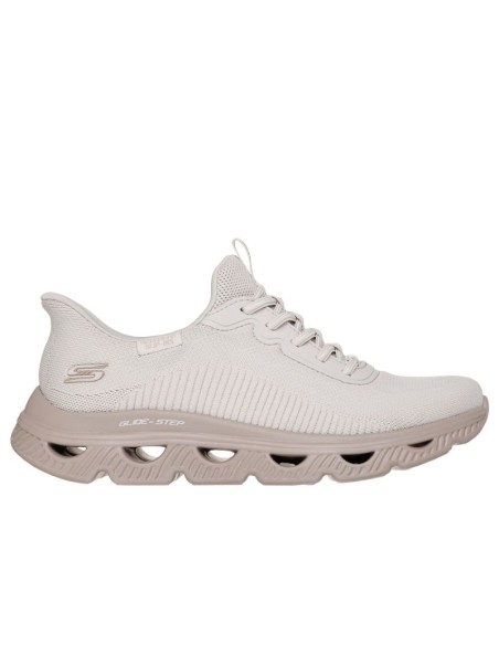Skechers women's sneakers SlipIn BOBS ARC WAVES 117629 NAT