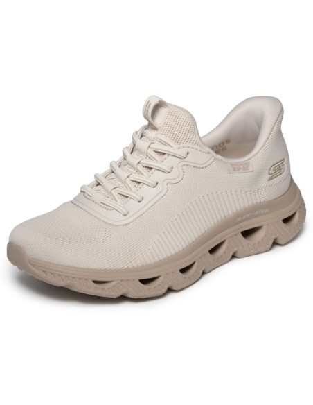 Skechers women's sneakers SlipIn BOBS ARC WAVES 117629 NAT