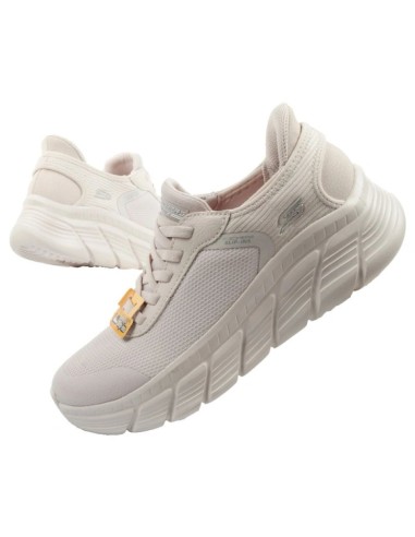 Skechers women's sports shoes Bobs B Flex SLIPINS ecru comfortable
