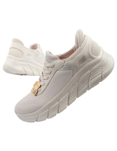 Skechers women's sports shoes Bobs B Flex SLIPINS ecru comfortable