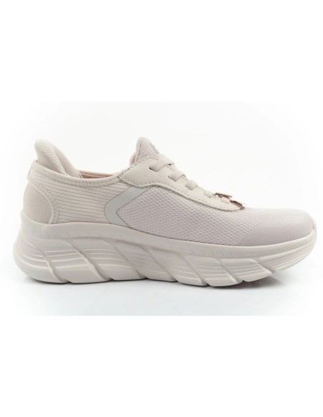 Skechers women's sports shoes Bobs B Flex SLIPINS ecru comfortable