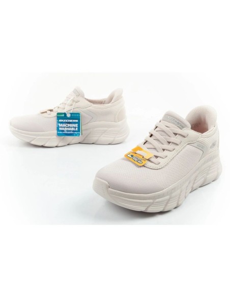 Skechers women's sports shoes Bobs B Flex SLIPINS ecru comfortable