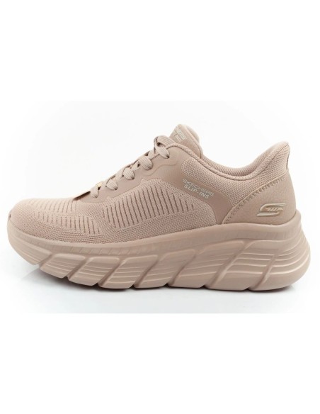 Skechers women's sports shoes Bobs B Flex SLIPINS beige comfortable