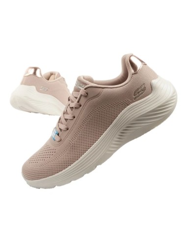 Skechers women's sports shoes Bobs Squad Waves beige light fashionable