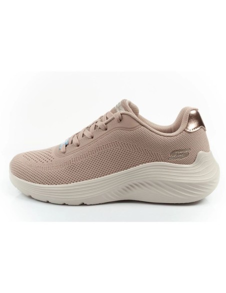 Skechers women's sports shoes Bobs Squad Waves beige light fashionable