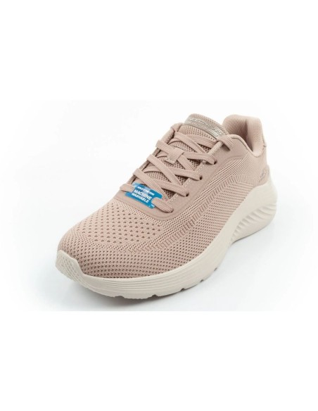 Skechers women's sports shoes Bobs Squad Waves beige light fashionable