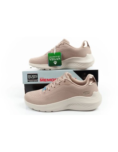 Skechers women's sports shoes Bobs Squad Waves beige light fashionable