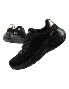 Skechers women's sports shoes Bobs Squad Waves black lightweight fashionable