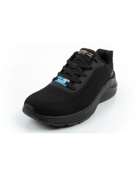 Skechers women's sports shoes Bobs Squad Waves black lightweight fashionable