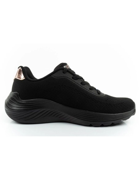 Skechers women's sports shoes Bobs Squad Waves black lightweight fashionable