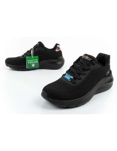 Skechers women's sports shoes Bobs Squad Waves black lightweight fashionable