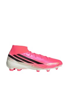 Adidas F50 Hyperfast League Mid FG football boots pink KJ6714