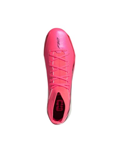 Adidas F50 Hyperfast League Mid FG football boots pink KJ6714