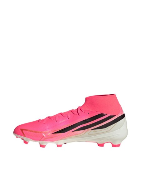Adidas F50 Hyperfast League Mid FG football boots pink KJ6714