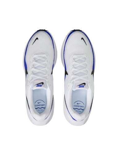 Nike Revolution 8 men's shoes white and blue HJ9198 110