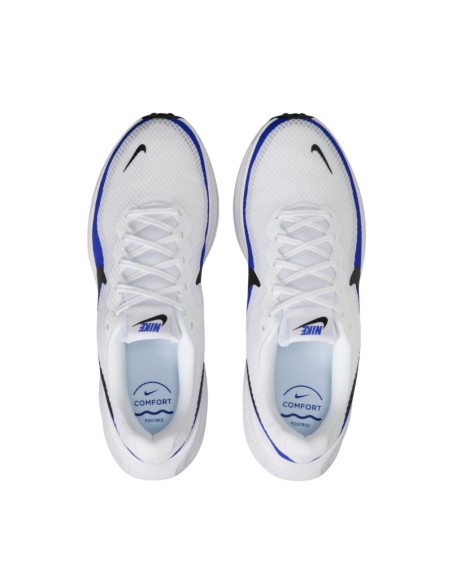 Nike Revolution 8 men's shoes white and blue HJ9198 110