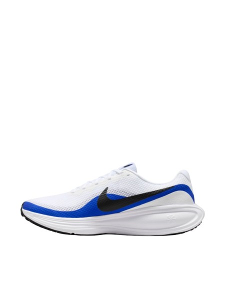 Nike Revolution 8 men's shoes white and blue HJ9198 110