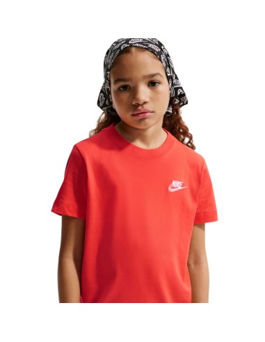 Nike Sportswear Kids' TShirt Orange FZ5177 842