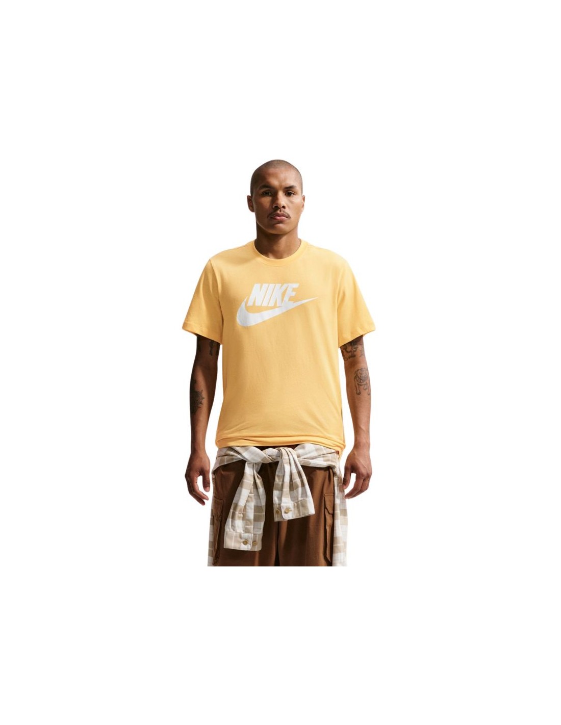 Nike Sportswear Men's TShirt Yellow AR5004 796