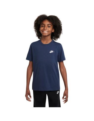 Nike Sportswear Navy Blue Kids' Tshirt FZ5177 410