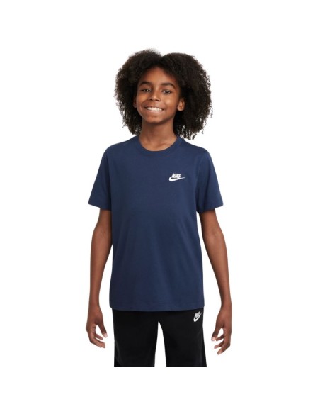 Nike Sportswear Navy Blue Kids' Tshirt FZ5177 410