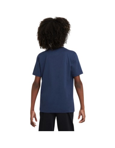 Nike Sportswear Navy Blue Kids' Tshirt FZ5177 410
