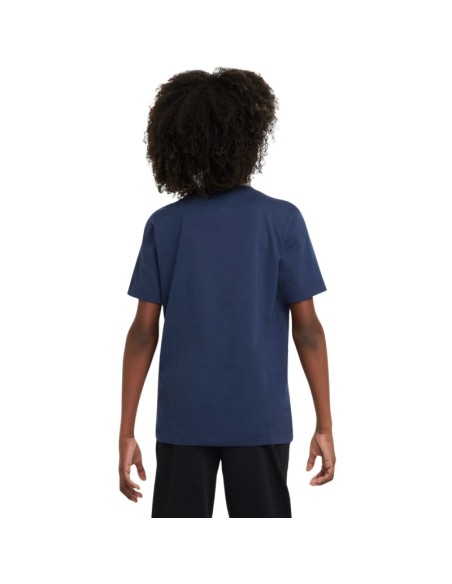 Nike Sportswear Navy Blue Kids' Tshirt FZ5177 410