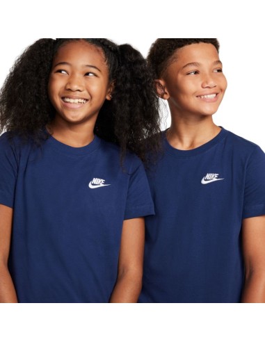 Nike Sportswear Navy Blue Kids' Tshirt FZ5177 410