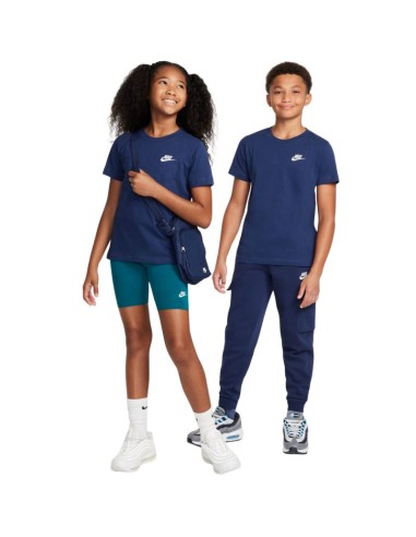 Nike Sportswear Navy Blue Kids' Tshirt FZ5177 410