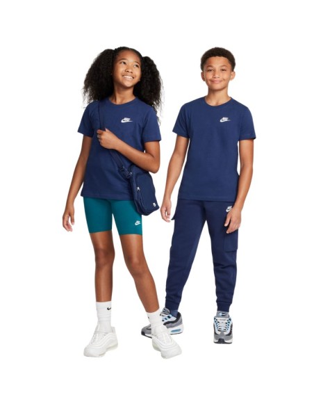 Nike Sportswear Navy Blue Kids' Tshirt FZ5177 410