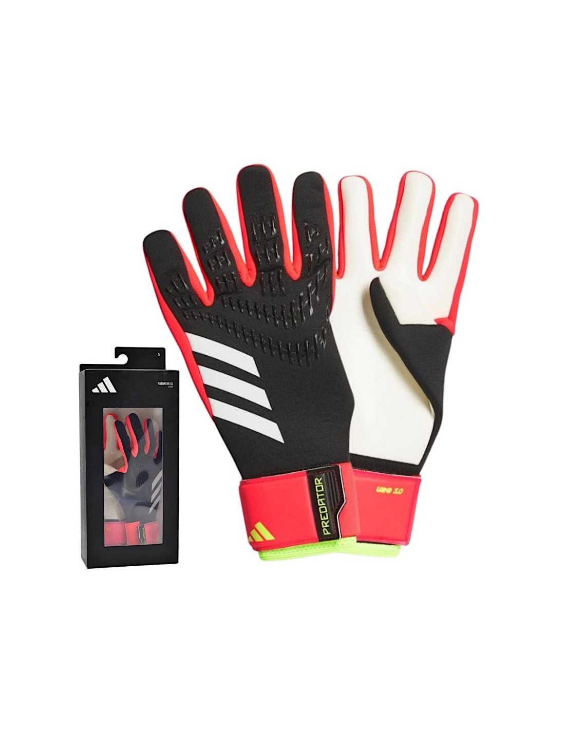 ADIDAS PRED GL LGE IN1600 GOALKEEPER GLOVES SIZE 5