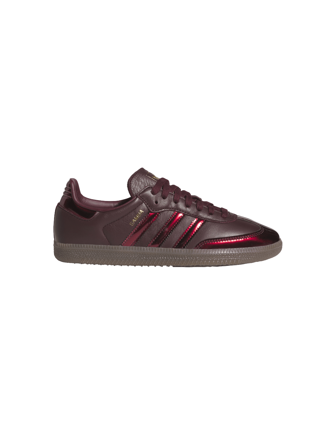 adidas Samba OG Maroon Gold Metallic Women's KI4192 MBS