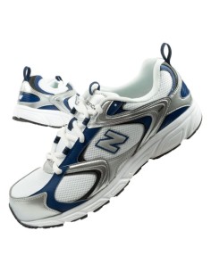 New Balance 408 men's sports shoes sneakers fashionable comfortable white silver