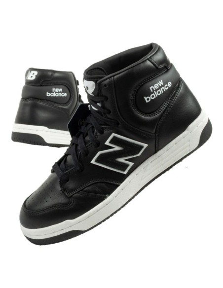 New Balance 480 men's hightop sneakers black