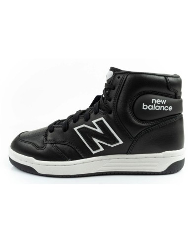 New Balance 480 men's hightop sneakers black
